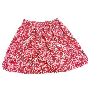 Lilly Pulitzer Cissy Skirt Size Sm Stamped Giraffe Pockets Elastic Waist Pull On